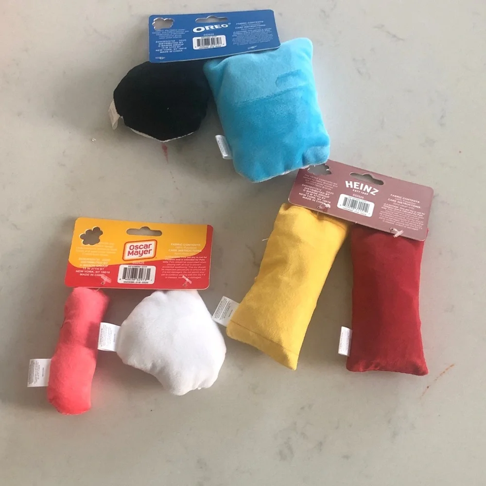Catnip filled Plush Cat Toys